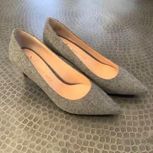 New Nine West Soho 9 x 9 Pumps in Grey Flannel